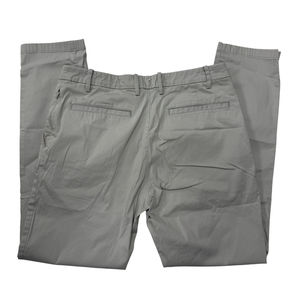 Bird Dogs Pants Chinos‎ Mens 34 x32 Gray Flat Front Stretch Golf Business Casual - Picture 10 of 13